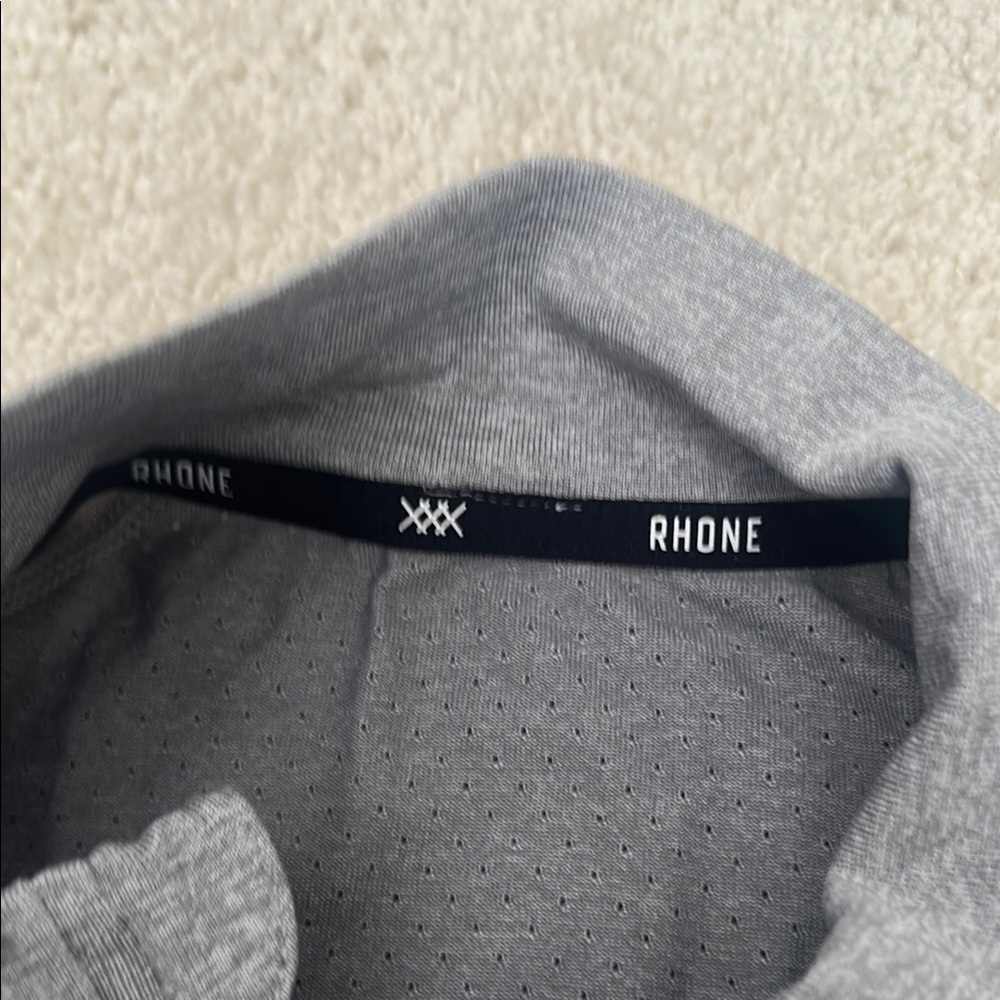 Rhone Light Gray Athletic Pullover - image 2